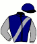 casaque portée par Lemoine Th. jockey du cheval de course HULK D'ARNON (FR), information pmu ZETURF