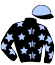 casaque portée par Bouyer E. jockey du cheval de course GHOST OAKS (FR), information pmu ZETURF