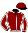casaque portée par Gelhay B. jockey du cheval de course MILOS, information pmu ZETURF