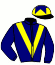 casaque portée par Nicco Mlle A. jockey du cheval de course PLACE COLETTE, information pmu ZETURF