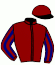 casaque portée par Deniel K. jockey du cheval de course RUDA D'ANGE, information pmu ZETURF