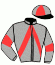 casaque portée par Collette A. jockey du cheval de course FORUM MESLOIS, information pmu ZETURF