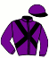 casaque portée par Daulier A. jockey du cheval de course ETOILE DES BROUETS, information pmu ZETURF
