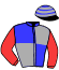 casaque portée par Breux S. jockey du cheval de course NAOUSA (FR), information pmu ZETURF