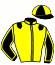 casaque portée par Korosi Cha. jockey du cheval de course INASCOT THEO, information pmu ZETURF