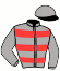 casaque portée par Gervais Mme Aur. jockey du cheval de course ISMIR DE L'ORMERIE, information pmu ZETURF