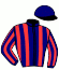 casaque portée par Ricart J. Y. jockey du cheval de course KENZO VICTORY, information pmu ZETURF