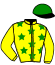 casaque portée par Verva L. jockey du cheval de course KOBLACK SAUTREUIL, information pmu ZETURF