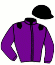 casaque portée par Thevenet X. jockey du cheval de course KESACO DU CHAILLOU, information pmu ZETURF