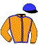 casaque portée par Verva Pie. Y. jockey du cheval de course LICARI, information pmu ZETURF