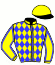casaque portée par Meury G. jockey du cheval de course TARA LORILLIERE, information pmu ZETURF