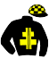 casaque portée par Le Beller B. jockey du cheval de course KAPELLA VET, information pmu ZETURF