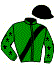 casaque portée par Mottier M. jockey du cheval de course KALIN DU TRESOR, information pmu ZETURF