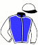 casaque portée par Madamet A. jockey du cheval de course MIWA, information pmu ZETURF