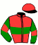 casaque portée par Baudoin-boin A. jockey du cheval de course CHAT PITRE, information pmu ZETURF