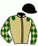 casaque portée par Bougon Bougeard Erw. jockey du cheval de course ISIDOR, information pmu ZETURF
