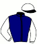 casaque portée par Reveley J. jockey du cheval de course HERVE DU SEUIL, information pmu ZETURF