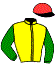 casaque portée par Law-eadie Rob. jockey du cheval de course SECRET DE MAINE, information pmu ZETURF