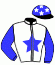casaque portée par Berto M. jockey du cheval de course COOL HEART, information pmu ZETURF