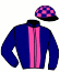 casaque portée par Ferreira N. jockey du cheval de course FULLTIME SPEED, information pmu ZETURF