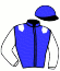 casaque portée par Jouin O. jockey du cheval de course JAMMING QUICK, information pmu ZETURF