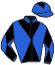 casaque portée par Chevillard T. jockey du cheval de course LIDIELLOVATHO, information pmu ZETURF