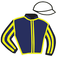 casaque portée par Michael O'sullivan jockey du cheval de course MAGNOLIA, information pmu ZETURF