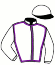 casaque portée par Beaurain T. jockey du cheval de course BAISER DORE, information pmu ZETURF