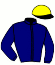 casaque portée par Brechet Léo P. jockey du cheval de course MEASURE OF TIME, information pmu ZETURF