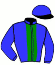 casaque portée par Desmigneux F. jockey du cheval de course FRESNEAUX (FR), information pmu ZETURF