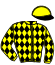 casaque portée par Beaudouin G. jockey du cheval de course ISLAND WIND, information pmu ZETURF