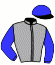 casaque portée par Schotter Mlle C. jockey du cheval de course HEPICETOU, information pmu ZETURF
