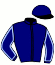 casaque portée par Gilard G. jockey du cheval de course GRIGRI BOY, information pmu ZETURF