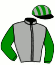 casaque portée par Daougabel M. jockey du cheval de course KARIMA DU PARC, information pmu ZETURF