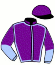 casaque portée par Brossard D. jockey du cheval de course HOCA, information pmu ZETURF