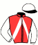 casaque portée par Cabos V. jockey du cheval de course HIDAO DE LA GOUTTE, information pmu ZETURF
