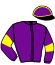 casaque portée par Criado M. jockey du cheval de course KERIA ANABA, information pmu ZETURF