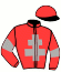 casaque portée par Bourahoui M. jockey du cheval de course KATARINETTA BELLA, information pmu ZETURF