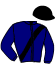casaque portée par Gazengel C. jockey du cheval de course KILEBEAU GRAND PRE, information pmu ZETURF