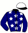 casaque portée par Trolley De Prevaux G. jockey du cheval de course BILWAUKEE, information pmu ZETURF