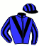 casaque portée par Veron F. jockey du cheval de course KALIS DE LA BRUNIE, information pmu ZETURF