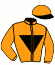 casaque portée par Veron F. jockey du cheval de course NIKOLAJ, information pmu ZETURF