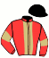 casaque portée par Le Quilleuc S. jockey du cheval de course FASHION BARNES, information pmu ZETURF