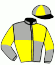casaque portée par Sorais P. jockey du cheval de course ETOILE VICTORY (FR), information pmu ZETURF
