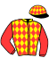 casaque portée par Lebourgeois Y. jockey du cheval de course ELFE ATOUT, information pmu ZETURF
