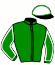 casaque portée par Lebourgeois Y. jockey du cheval de course HURZY DE LUNE, information pmu ZETURF