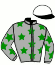 casaque portée par Robin B. jockey du cheval de course LIBEREE DES FORGES, information pmu ZETURF