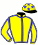 casaque portée par Lancelin C. jockey du cheval de course LIBRE D'ESTHER, information pmu ZETURF