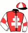 casaque portée par Ernault A. jockey du cheval de course JIMBO SPORT, information pmu ZETURF