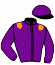 casaque portée par Hardy Mlle Noé. jockey du cheval de course JUNINIO FLEURY, information pmu ZETURF